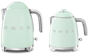 Jasnozielony czajnik elektryczny ze stali nierdzewnej 800 ml Retro Style – SMEG