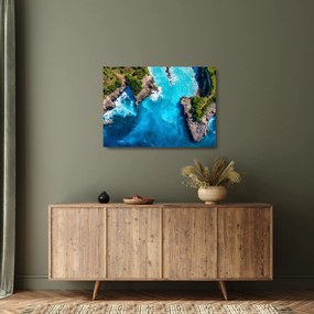 Obraz na szkle - Zatoka na Bali (70x50 cm)