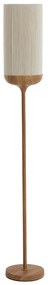 Lampa stojąca w naturalnym kolorze z tekstylnym kloszem (wysokość 159 cm) Dania – Light &amp; Living