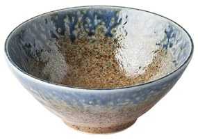 Niebiesko-brązowa ceramiczna misa MIJ Earth &amp; Sky, ø 20 cm