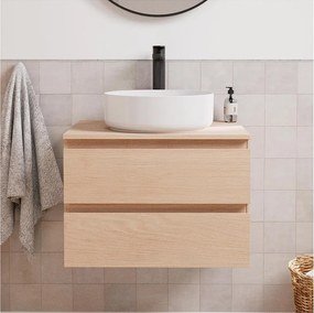 Zestaw podumywalkowy z pojedynczą umywalką 60 cm + umywalka + bateria SORRENTO