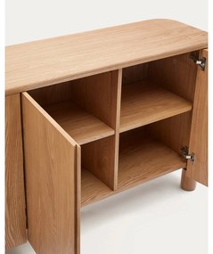 Komoda w dekorze jesionu w naturalnym kolorze 200x79x40 cm Salaya – Kave Home