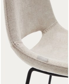 Beżowy hoker (wysokość siedziska 65 cm) Zahara – Kave Home