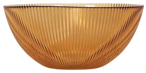 Prążkowana miska AMBER, Ø 15 cm