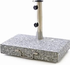 Stojak na parasole granit prostokątny - 25 kg