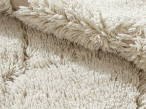 Dywan tuftowany 100% wełna - 160 x 230 cm - Złamana biel - 2250g/m² - MONCALVO