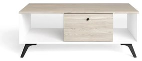 Stolik w dekorze dębu 60x100 cm Sahara – Marckeric