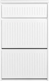 Szafka na buty z 2 drzwiami i 1 szufladą FSR165-W