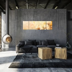 Obraz - Kwiaty (170x50 cm)