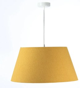 Żółto-miedziana lampa wisząca stożek - T3 S410 N4-E02