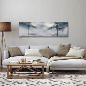Obraz wilków (170x50 cm)