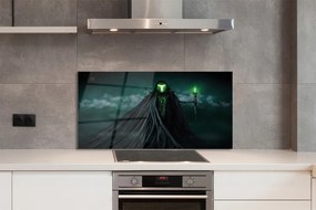 Panel nad Blat Kuchenny Mroczny Wojownik i Zielony Płomień