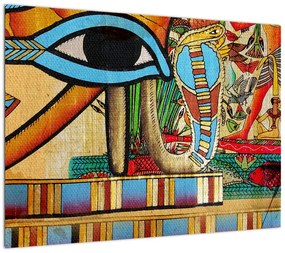 Obraz na szkle motywami egipskimi (70x50 cm)