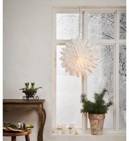 Biała świąteczna dekoracja Star Trading Clipp, ø 60 cm