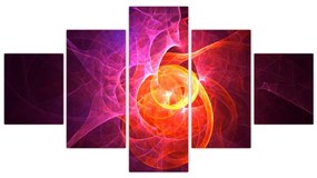 Nowoczesny abstrakcyjny obraz (125x70 cm)