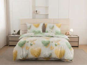 PrzytulneMieszkanie.pl PrzytulneMieszkanie.pl Pościel z mikrofibry HEARTAMI kolorowa Rozmiar pościeli: 70 x 80 cm | 140 x 200 cm