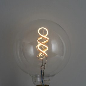 Zestaw 5 Inteligentne ściemnialne żarówki LED E27 G125 RGBW 4W 250lm 2700K