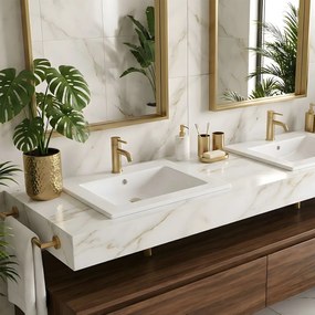 Umywalka wpuszczana Rea Dafne 60