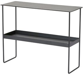 Czarna metalowa konsola 29x78 cm Bull – LIND DNA