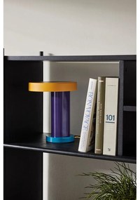 Fioletowa lampa stołowa LED ze ściemniaczem (wysokość 25 cm) Magic – Hübsch