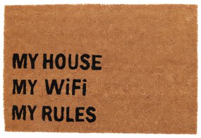 Wycieraczka z włókna kokosowego, 59 x 39 cm