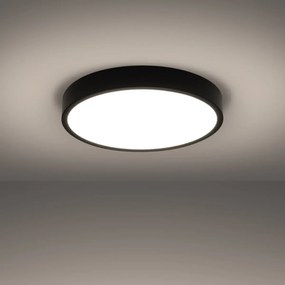 Plafon ONYX 50 czarny LED 3000K SOLLUX  LIGHTING