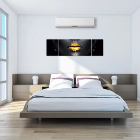 Obraz - Usta kobiety (170x50 cm)