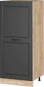 Wysoka szafa antracytowy domek wiejski 60x57x143 r-line