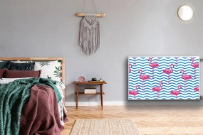 Maskownica na kaloryfer Flamingi