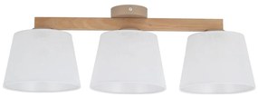 Brilagi - Przysufitowy żyrandol LATTE SABIA 3xE27/15W/230V sosna/biały