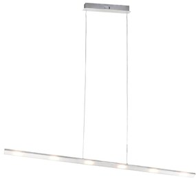 Designerska lampa wisząca stalowa z dotykowym ściemniaczem w komplecie LED - PlatinumDesignerski Oswietlenie wewnetrzne
