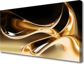 Fotoobraz na płótnie Złota Struktura Abstrakcyjna