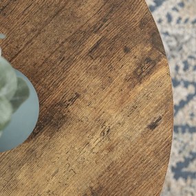 Zestaw Stolików Kawowych FIGO 43 cm/53 cm Dąb Rustykalny