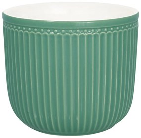 Zielona ceramiczna doniczka Green Gate Alice, ø 16 cm