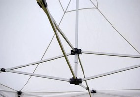 Pawilon ogrodowy Garth rozkładany 3 x 3 m - biały, 4 ściany