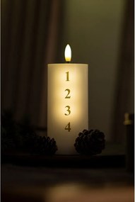 Świeczka LED na baterie (wysokość 15 cm) Sille Advent – Sirius