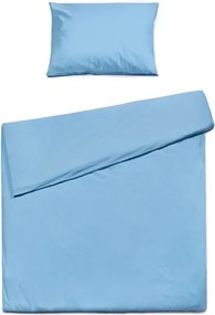 PrzytulneMieszkanie.pl PrzytulneMieszkanie.pl Bawełniana pościel CALMORA jasnoniebieska Rozmiar pościeli: 2 szt 70 x 90 cm | 160 x 200 cm