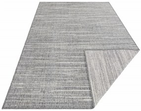 Dywan dwustronny zewnętrzny Gemini szary 80 cm x 150 cm