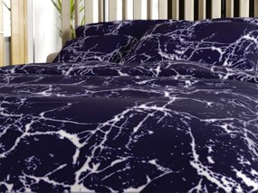 PrzytulneMieszkanie.pl PrzytulneMieszkanie.pl Pościel bawełniana TEMPESTA fioletowa Rozmiar pościeli: 70 x 90 cm | 140 x 200 cm