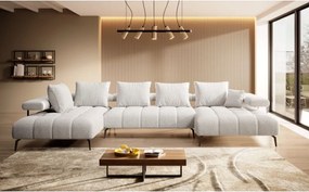 Narożnik MAGNETIC XL układ U Lewostronny elektryczna regulacja siedziska tkanina KANSAS WERSAL