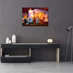 Obraz na szkle - Chwila odpoczynku (70x50 cm)