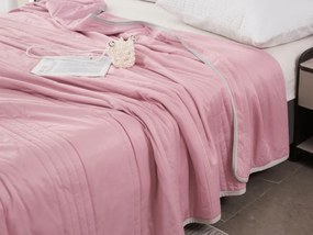 Chłodząca letnia kołdra CELIA, różowa Rozmiar: 140 x 200 cm