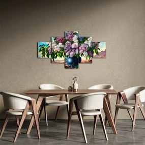 Obraz - Bukiet bzu (125x70 cm)