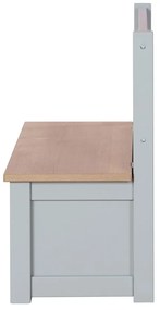 Szarobrązowa ławka dziecięca Woody – Roba