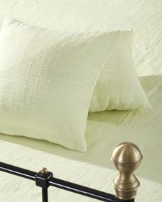Komplet Milena lime green 150 x 250 cm pled + 2 poszewki -50%
