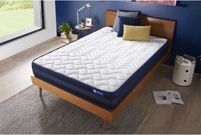 Materac Actiflex tech 140x220cm, Grubosc : 24 cm, sprezyny kieszeniowe i pianka z pamiecia ksztaltu, Bardzo wysoki, 5 stref komfortu