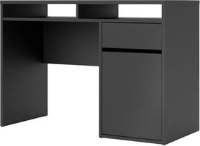 Biurko z szafką i szufladą Function Plus 1D1S czarny