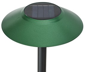 Zewnetrzna Zestaw 4 zielonych reflektorów szpilkowych z LED IP44 solarnych - Mushroom Nowoczesny Oswietlenie zewnetrzne