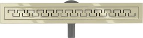 Mexen Flat 360° M15 odpływ liniowy obrotowy 60 cm, złoty - 1524060-40
