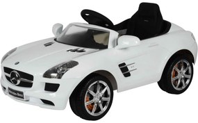 Buddy Toys BEC 7110 Elektryczny samochód MercedesBenz SLS, biały